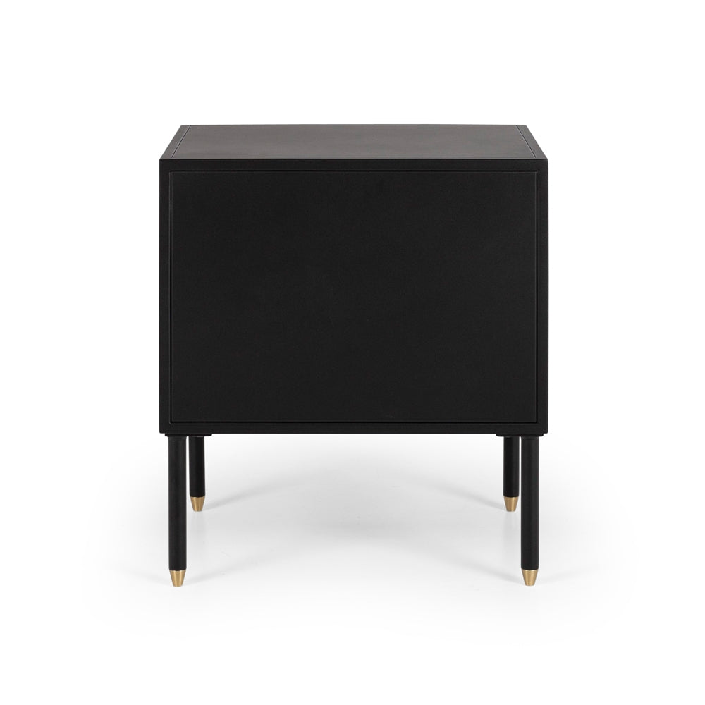 Dawn Bedside (Black) left opening