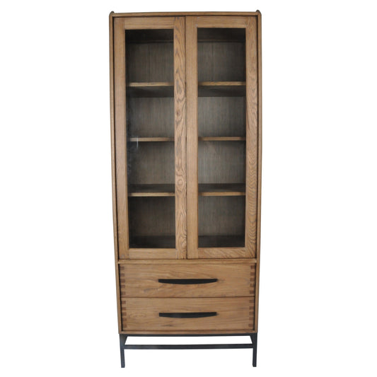 Oak Wall Unit - Dark Oak