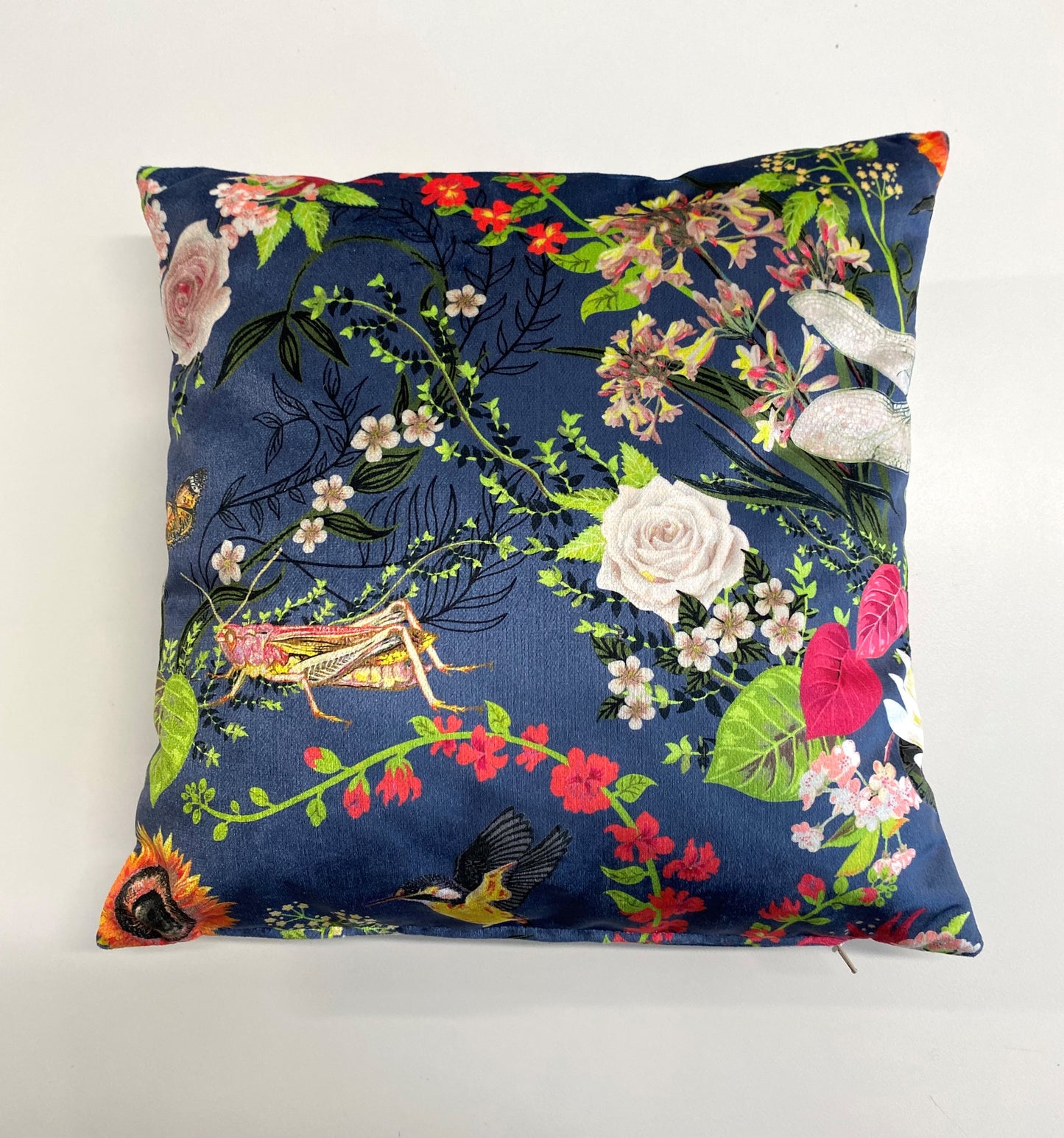 Curious Creatures Velvet Cushion