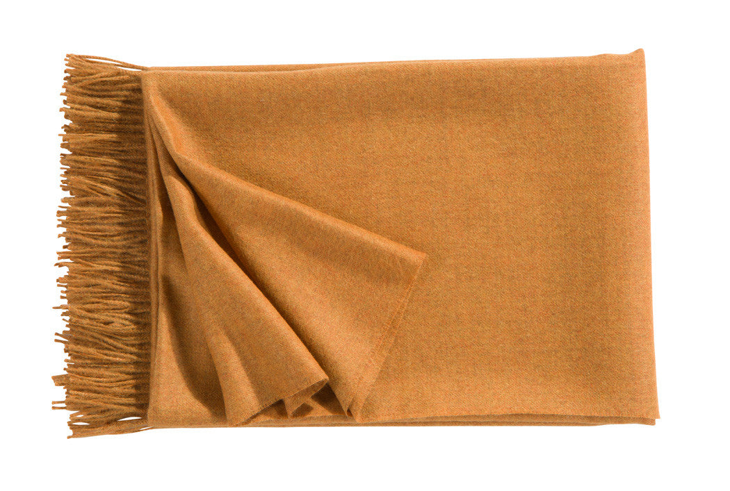 Christian Fischbacher Plaid Puro Throw