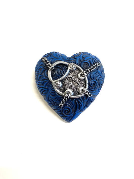 Decorative heart, lock
